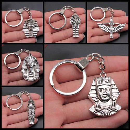 神秘古埃及系列 法老 艳后 神像 荷鲁斯之眼 钥匙扣男 个性创意