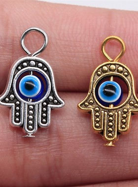 5个/包 13x20mm 多色DIY饰品配件 手掌珠子 ABD-C11231