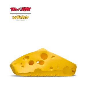 凉拖百搭半拖男女同款 HEYDAY 厚底洞洞拖鞋 奶酪鞋 猫和老鼠联名