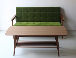 北京现货｜日本KARIMOKU60丨Living Table丨简约现代北欧实木茶几