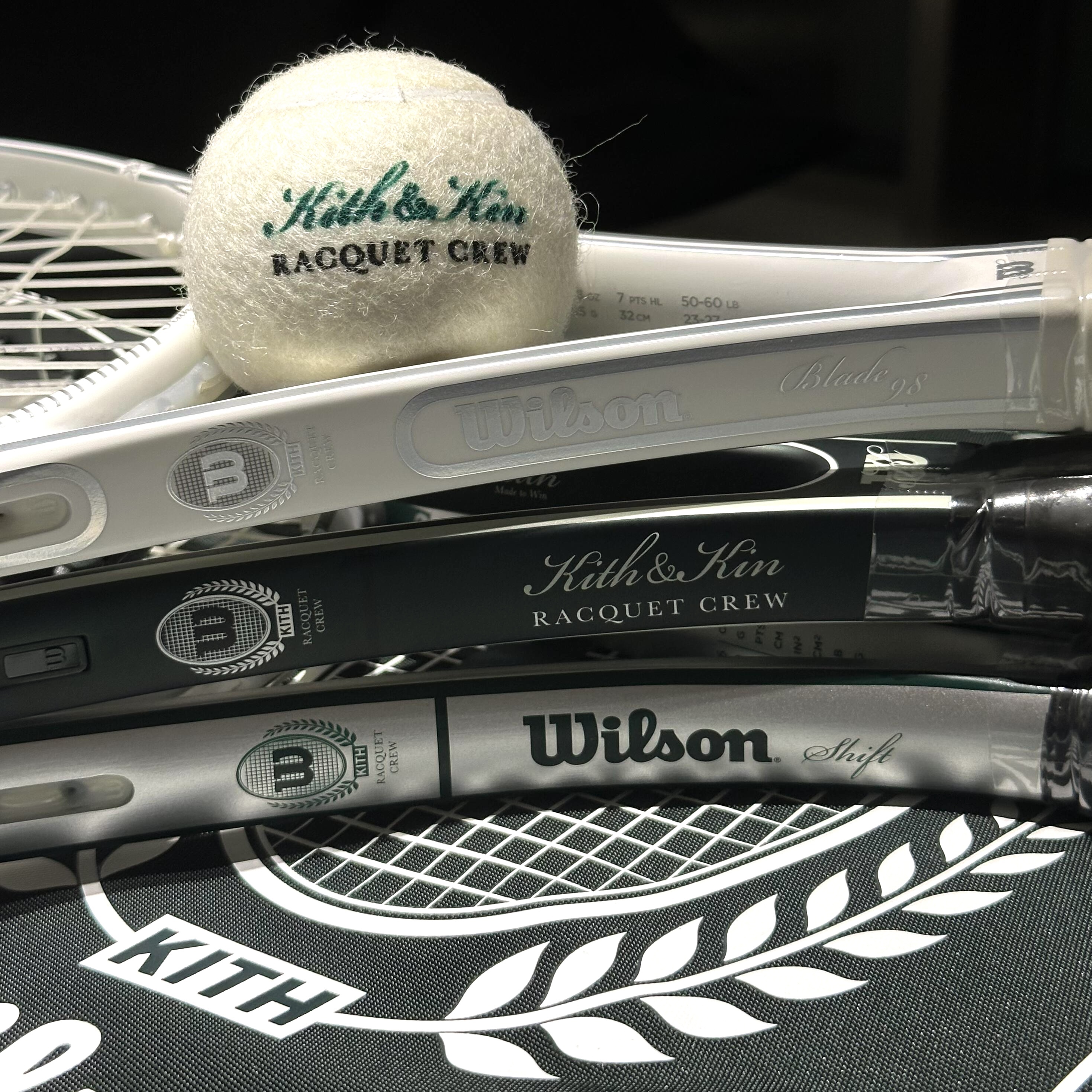 国内现货KITH联名Wilson网球拍Pro Staff Blade Shift新款限定