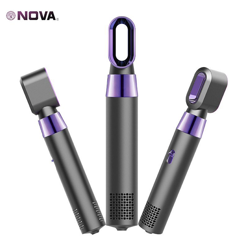 NOVA NV-7513吹风梳新品多功能电动直发器自动卷发棒美发神器冷风