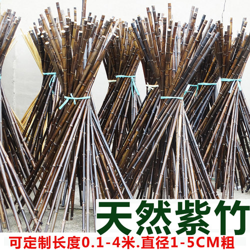 紫竹竿装饰竹子屏风隔断围栏
