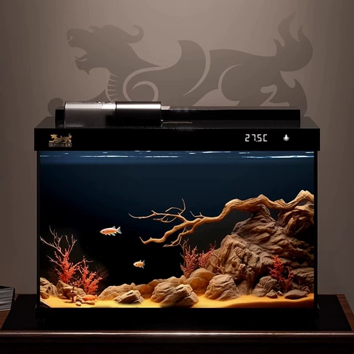 Sensen Ultra -Wheite Glass Fish Tank Living Room Небольшой бытовой аквариум экологический освобождение от водного фильтра Кислород золотой аквариум