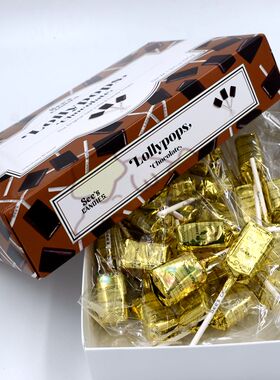 美国ees candi喜诗时思棒棒糖香草奶油巧克力咖啡混合595g礼盒OKO