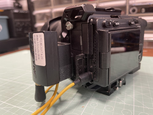 适用SONY索尼FX3时码线短剧时码器固定配件支架夹八爪鱼蹄听配件