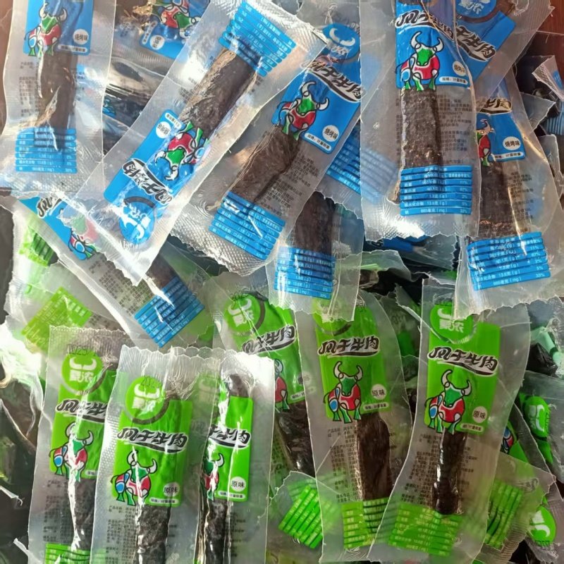 牛肉干蒙浓内蒙古草原特产七成干休闲零食小吃散装手撕风干牛肉干