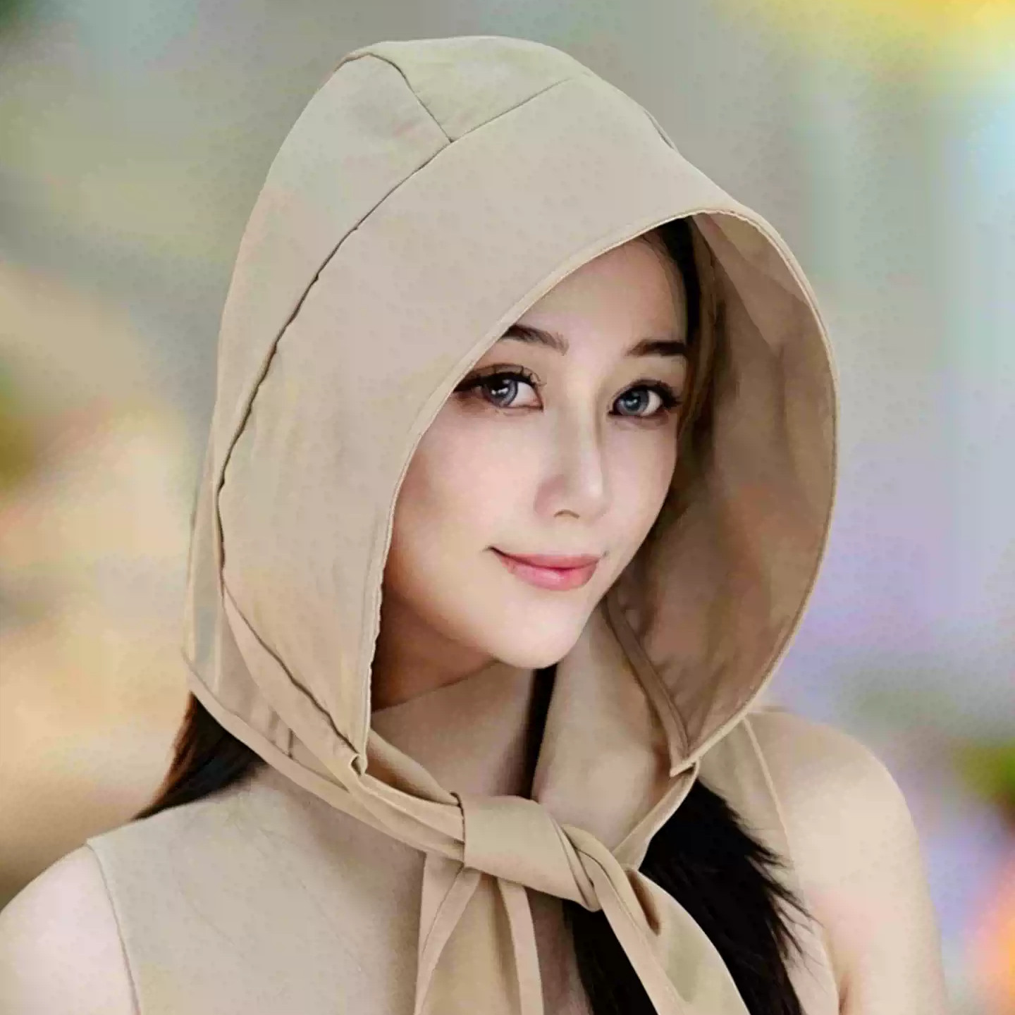 大头围速干透气可折叠帽女遮阳帽