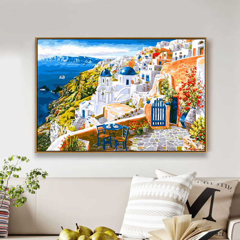 自油自画高端数字油画