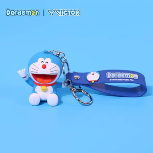 VICTOR/威克多羽毛球挂件PG6014DRM哆啦A梦联名款羽球挂件钥匙扣