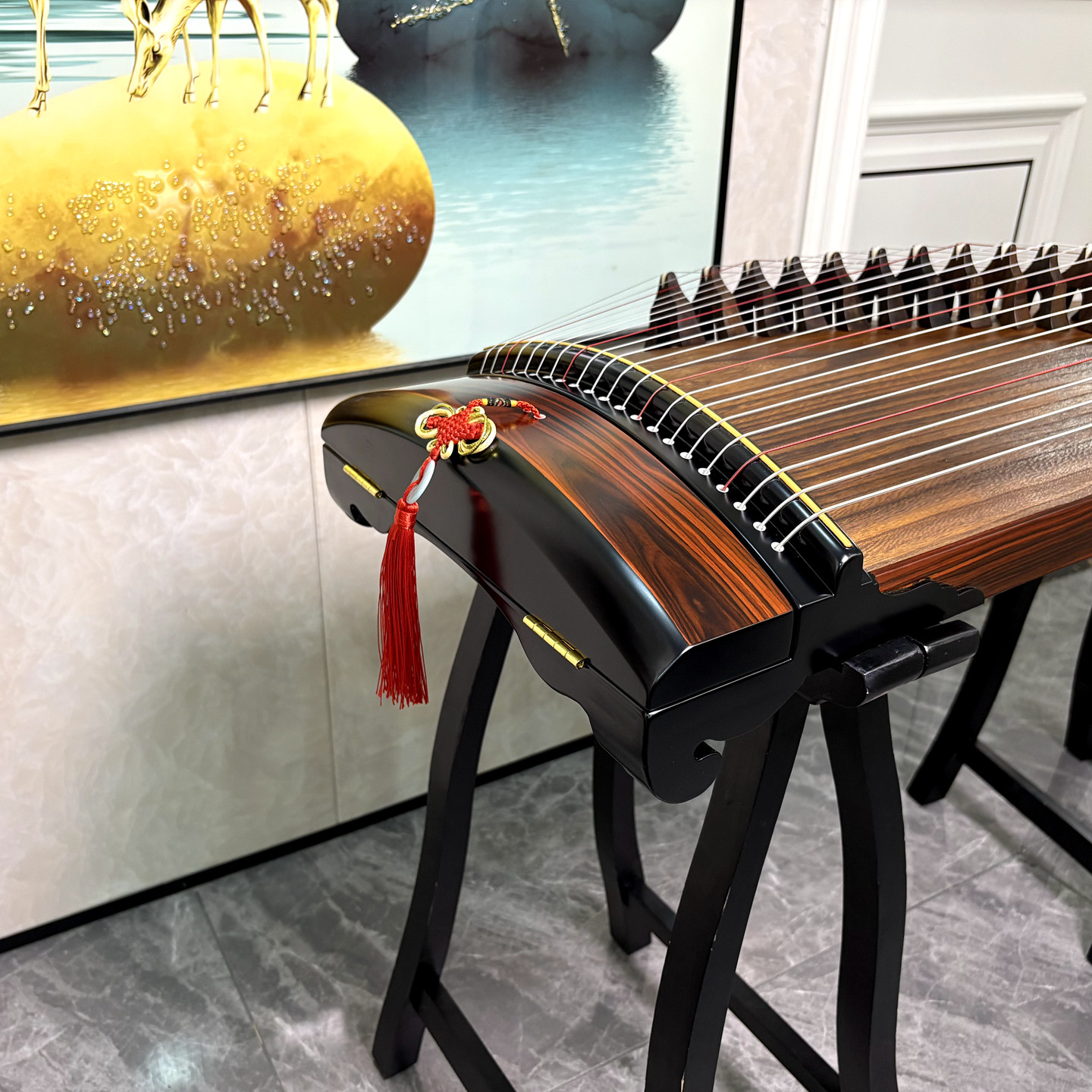 Yusheng Professional Guzheng 10-cu Səviyyə Çin Səntəri
