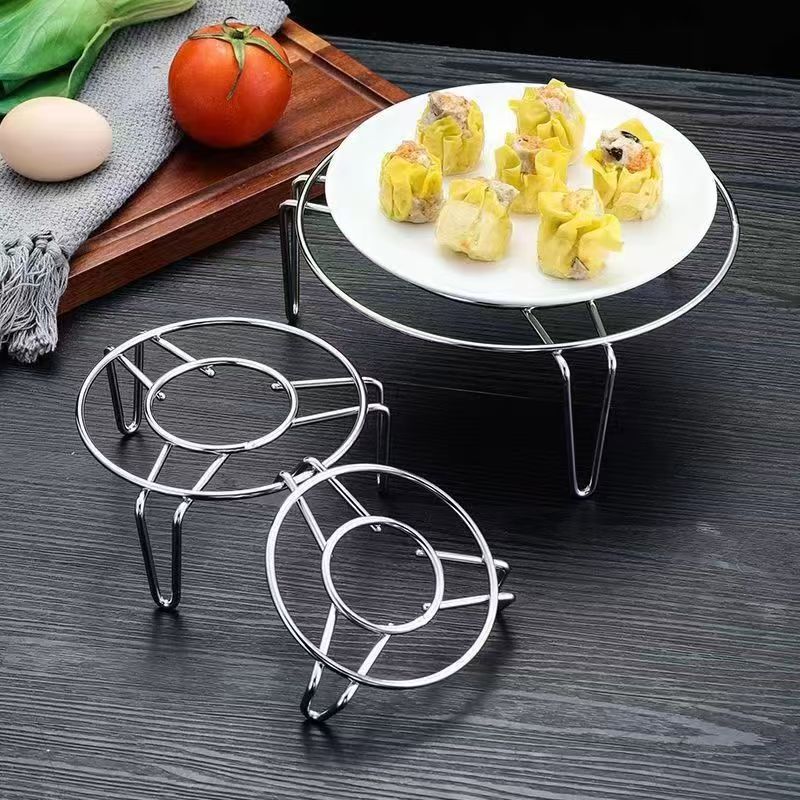 特厚不锈钢蒸架多功能食品级蒸架子家用小电锅蒸锅内蒸菜蒸鸡蛋架