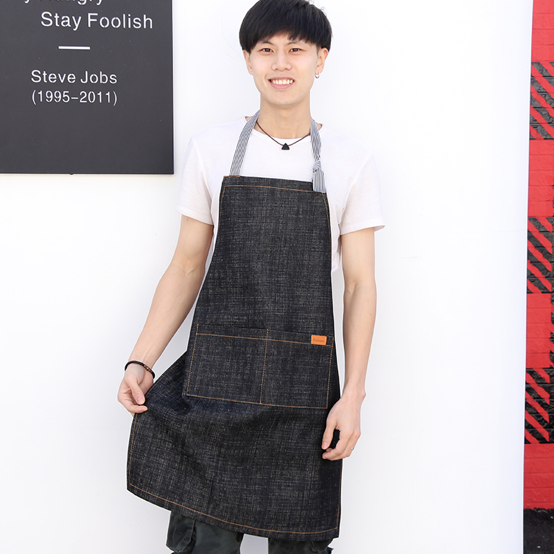 工作围裙牛仔定制logo韩版时尚奶茶店美发师美甲画画男女儿童美术|msdalam kategori keluarga/Alat Pembersihan peribadi, kerja-kerja rumah/Floor peralatan pembersihan, apron - dari Buy2taobao.com untuk memberikan perkhidmatan ejen Taobao profesional membeli