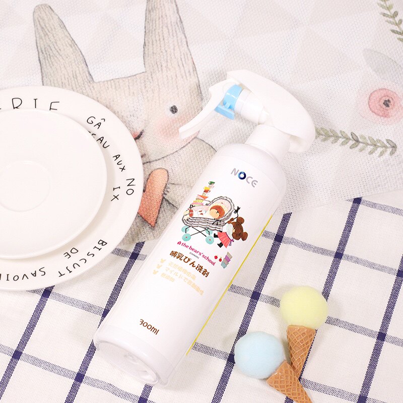 日本原装noce 宝宝奶瓶餐具清洁剂300ml