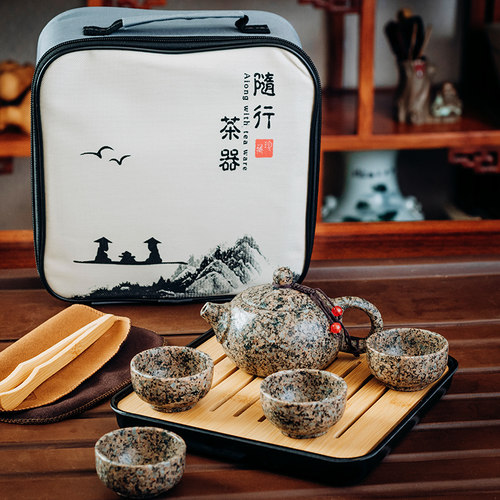 麦饭石茶壶原石精工补充矿物质