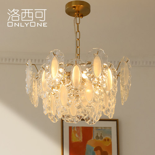 玻璃吊灯意大利轻奢卧室新品