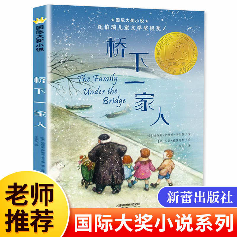 正版书籍 桥下一家人 国际大奖小说系列 纽伯瑞儿童文学奖银奖 儿童文学读物 [美]纳塔莉·萨维奇·卡尔森 新蕾出版社