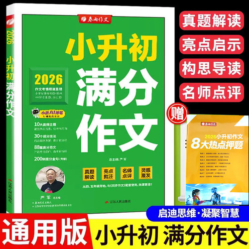 2026新版实验班小升初满分作文