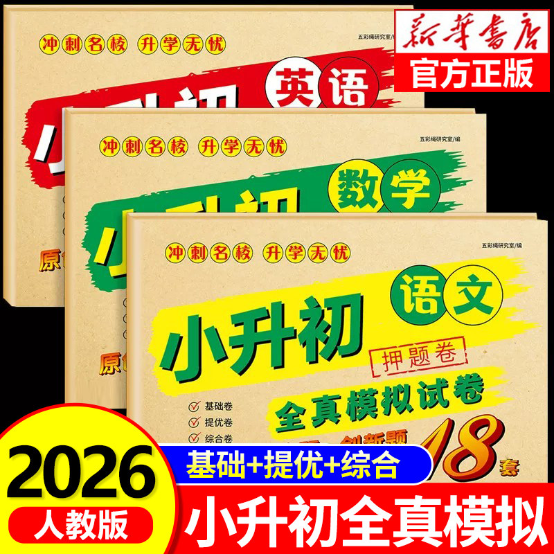 小升初真题卷2026人教版图片