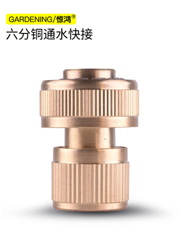 六分通水接头惊鸿软管水管