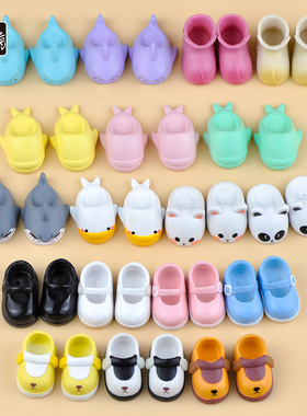 OB11娃鞋 GSC粘土人靴子bjd短鞋12分娃鞋拖鞋编织娃娃鞋量大优惠