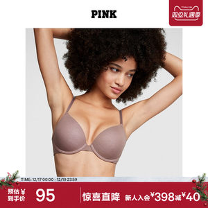 直降118|维多利亚的秘密 PINK 舒适性感3/4罩杯内衣文胸女
