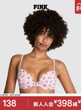 直降138|维密PINK 3/4罩杯性感舒适文胸内衣女2025秋