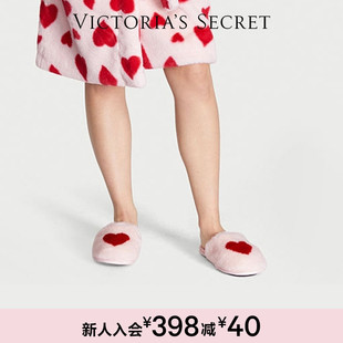 直降188 女 维密温暖舒适包趾人造毛皮居家毛毛拖鞋