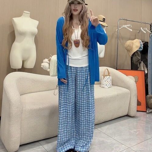 程小姐 大码定制女装2026春夏新款韩版显瘦百搭洋气三件套