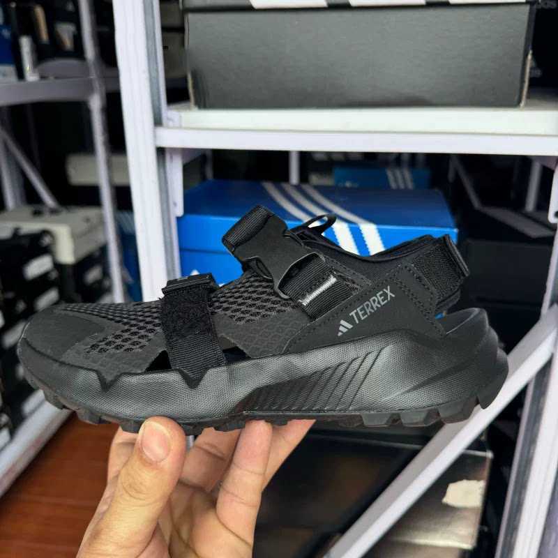 Adidas阿迪达斯正品 TERREX 户外速干溯溪徒步男女运动凉鞋IF7596