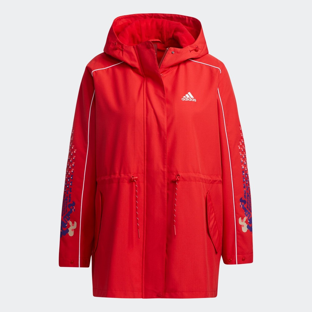 刘亦菲款Adidas休闲夹克外套