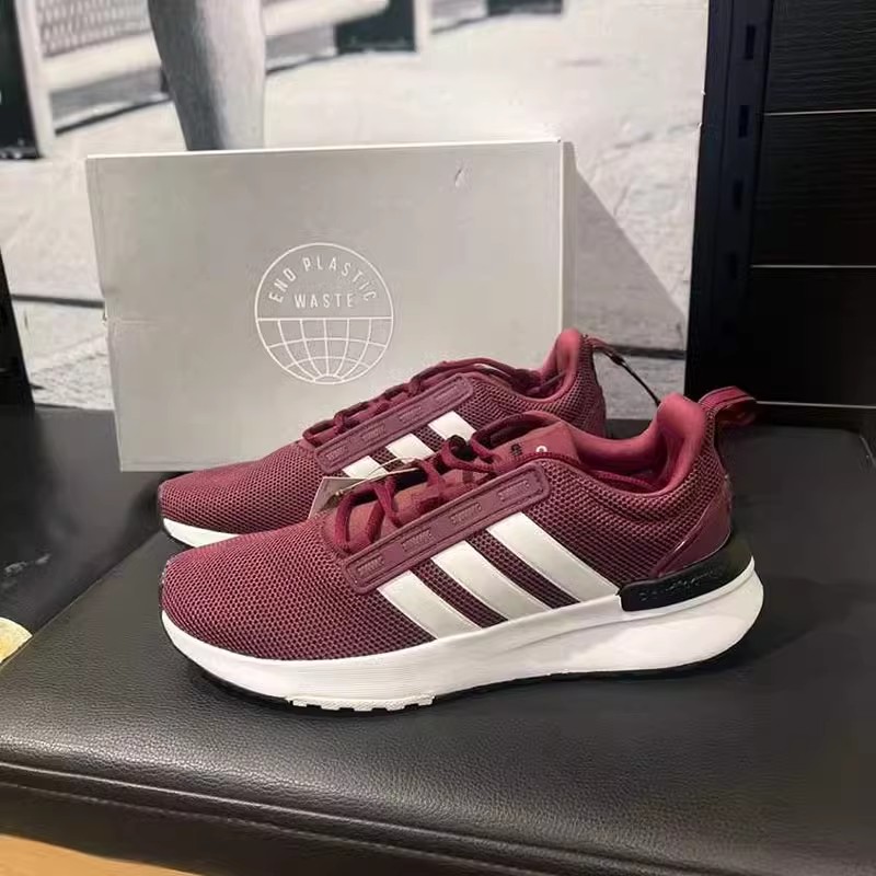 Adidas阿迪达斯三叶草男鞋低帮网面透气运动跑步鞋GZ8183