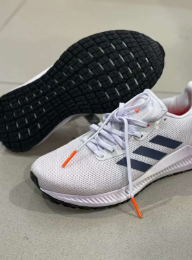 Adidas阿迪达斯Solar Blaze 女鞋低帮网面透气运动舒适跑鞋EE4238