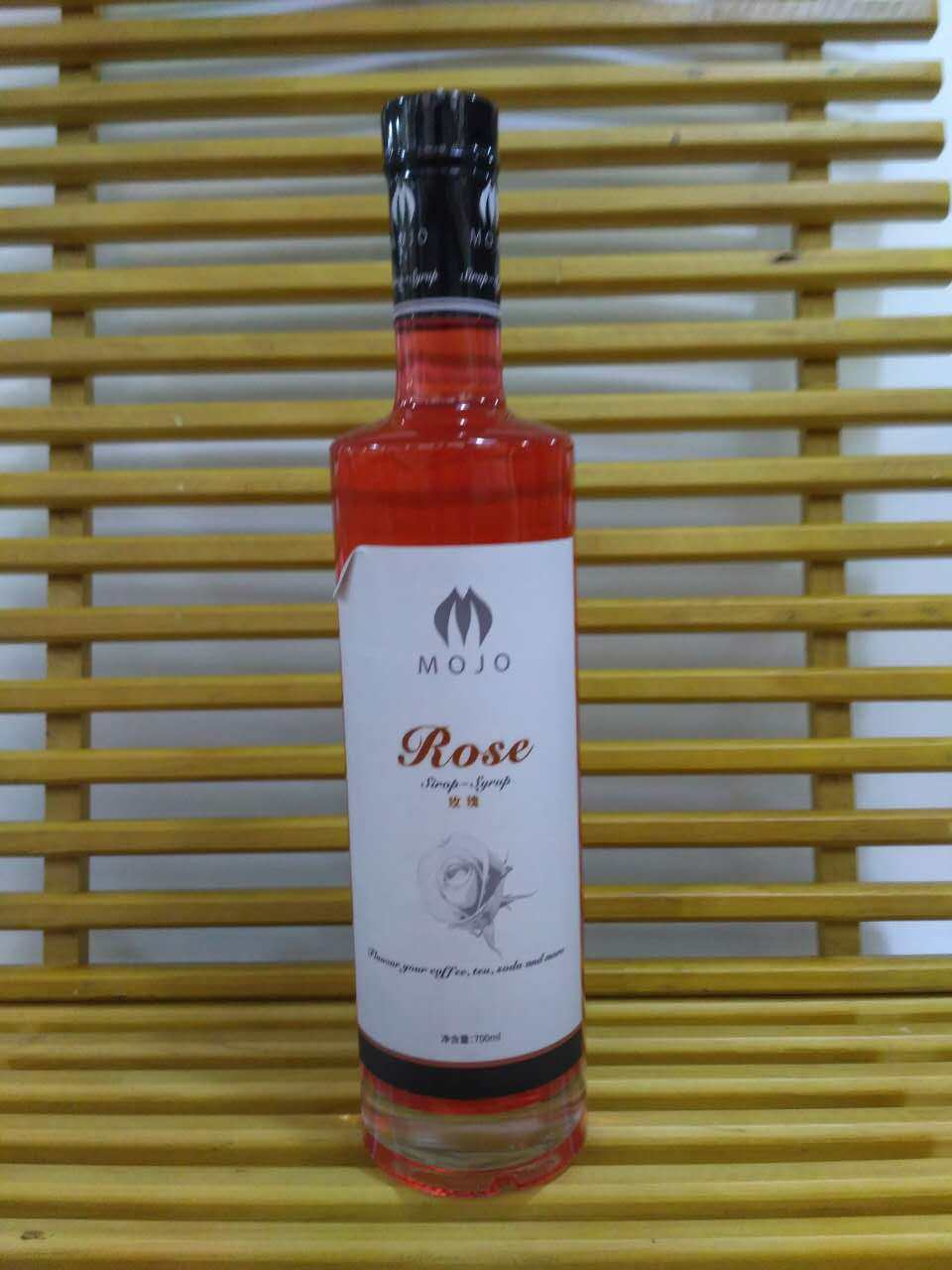 茗人道玫瑰糖浆mojo玫瑰风味果糖糖浆正品特价