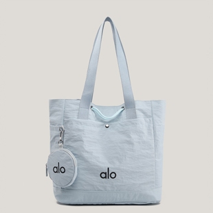ALO帆布包托特包女大容量休闲简约通勤手提包复古休闲轻便旅游包