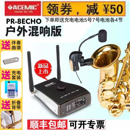 萨克斯官方店户外充电无线麦克风