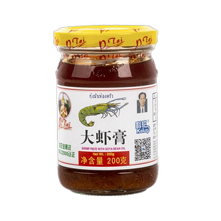 科轮牌虾膏200g*1瓶装潘泰虾酱调味品海鲜酱即食虾油拌饭面调料