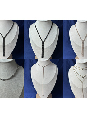 11.27尾货孤品欧美外贸原单出口百搭简约气质项链锁骨链多层项链