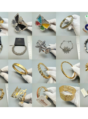 3.2欧美原单女士手链时尚百搭气质简约个性手链