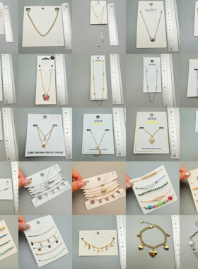 A7原单出口品牌时尚潮流简约百搭日韩小清新女项链锁骨链饰品