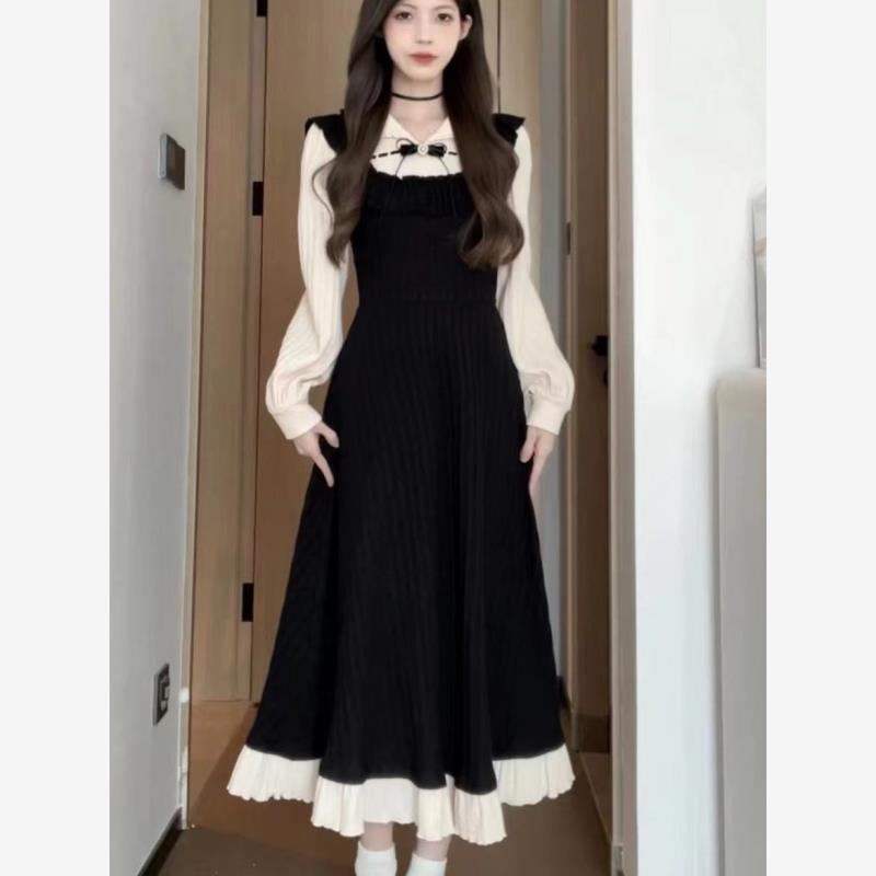 大码胖mm法式覆古拼接假