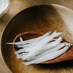 乐作云南抚仙湖净水银鱼干秋冬季鱼个头更细小淡水湖野长营养丰富