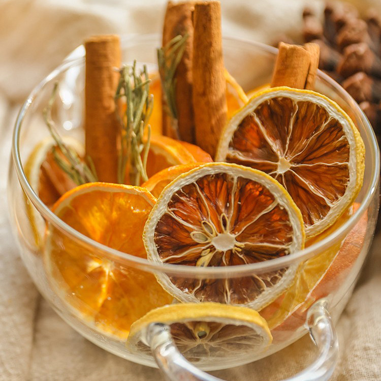 乐作|云南小香橙干片 当季烘烤 甘甜酸香 可果茶可香薰 瓶装