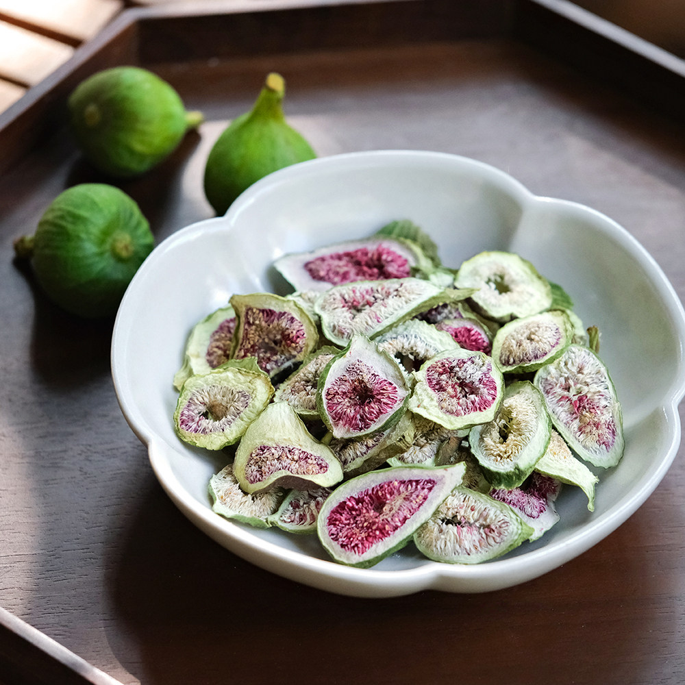 乐作格莱斯无花果干 未熟果切片茶 无花果干片 色淡清香 健康茶饮,茶,组合型花茶,淘宝优惠券,粉丝福利购,淘宝优惠卷