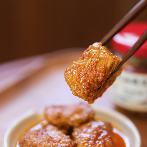 乐作 | 鸡枞油腐乳 鲜香鸡枞油入味 油香腐乳细腻微辣柔和 下饭菜