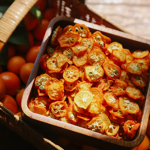 润 泡饮四季 配料只有金桔 整粒鲜切 自有工厂｜乐作云南金桔干