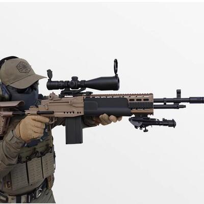 兵锋m14ebr妹控全尼龙电动玩具枪