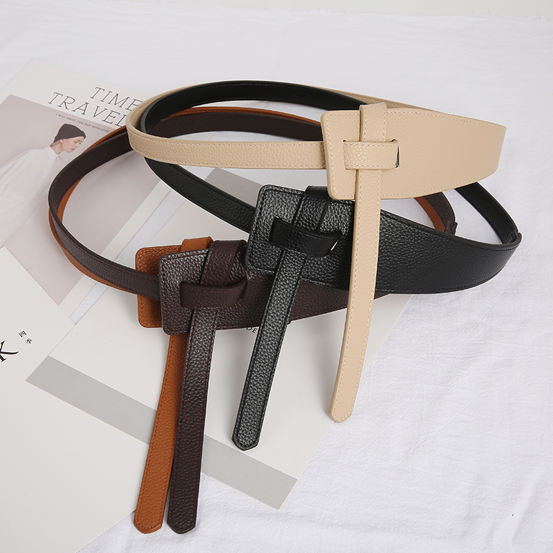 腰带羊毛女大衣装饰百搭