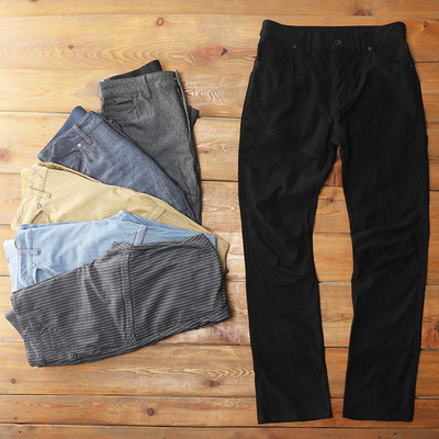 夏季薄款工装牛仔裤男弹力松紧腰