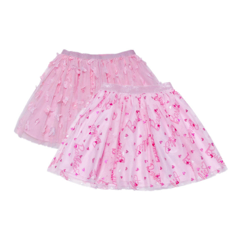 3-9岁春秋夏款女童时尚花瓣&芭比网纱半身裙纱裙短裙裙子,童装/婴儿装/亲子装,半身裙,淘宝优惠券,粉丝福利购,淘宝优惠卷